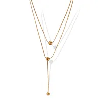 Round Glam Luxurious Queen 304 Stainless Steel Pendant Necklace Lobster Trigger Clasp Closure main image 5