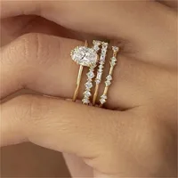 Classic Style Alloy Geometric Plating Women's Rings main image 5