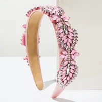 Women's Leaves Modern Style Simple Style Cloth Glass Hair Band sku image 5