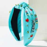 Women's Letter Apple Cute Sweet Cloth Hair Band sku image 3