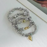 Irregular Exaggerated Handmade Commute CCB Alloy Bracelets Wholesale main image 4