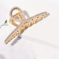 Femmes Couleur Unie Élégant Alliage Griffes De Cheveux main image 5