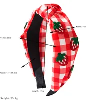 Women's Strawberry Cute Sweet Cloth Hair Band main image 2