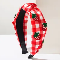 Women's Strawberry Cute Sweet Cloth Hair Band sku image 4