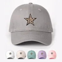 Unisex Star Curved Eaves Embroidery Casual Simple Style Streetwear Baseball Cap main image 1