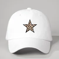 Unisexe Star Avant-Toit Incurvé Broderie Décontractée Style Simple Vêtement De Rue Casquette De Baseball main image 2