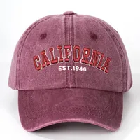 Unisex Vocabulary Words/Name Curved Eaves Embroidery Casual Simple Style Streetwear Baseball Cap sku image 4