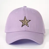 Unisexe Star Avant-Toit Incurvé Broderie Décontractée Style Simple Vêtement De Rue Casquette De Baseball main image 5