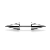1 Piece Titanium Alloy Vacation Funny Punk Sharp Cone Lip Rings Eyebrow Studs Ear Cartilage Rings & Studs sku image 5