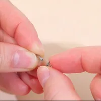 1 Piece Titanium Alloy Casual Vacation Beach Round Rhinestones Opal Inlay Belly Rings main image 7