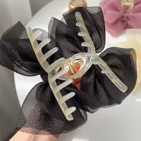 Women's Bow Knot Fairy Style Princess Sweet Resin Gauze Net Yarn Hair Claws main image 10