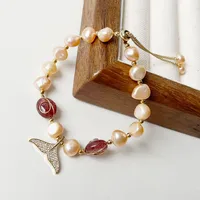 Fish Tail Sweet Commute Alloy Bracelets Wholesale main image 4