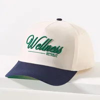 Unisexe Mots De Vocabulaire/Nom Avant-Toit Incurvé Broderie Décontractée Style Simple Vêtement De Rue Casquette De Baseball main image 1