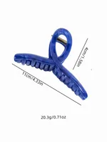 Women's Solid Color Modern Style Acetic Acid Hair Claws main image 2