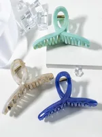 Women's Solid Color Modern Style Acetic Acid Hair Claws main image 1