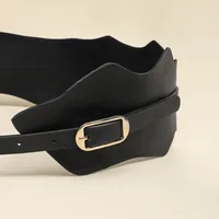 Mujeres Estilo Vintage Señora Estilo Simple Pu Pu Hebilla Del Cinturón Cinturones De Cuero main image 8