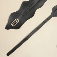 Mujeres Estilo Vintage Señora Estilo Simple Pu Pu Hebilla Del Cinturón Cinturones De Cuero main image 10