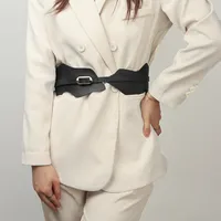 Femmes Style Vintage Femme Style Simple Pu Pu Boucle De Ceinture Ceintures En Cuir main image video