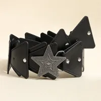 Women's Vintage Style Bohemian Streetwear PU PU Belt Buckle Leather Belts sku image 1