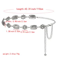Women's Retro Wedding Romantic Alloy Alloy Chain Belts main image 2