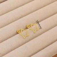 1 Par Pentagrama Ronda Forma De Corazón Estilo Simple Acero Inoxidable 304 Chapados En Oro De 18K Pendientes main image 7