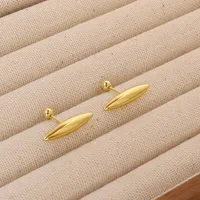 1 Par Pentagrama Ronda Forma De Corazón Estilo Simple Acero Inoxidable 304 Chapados En Oro De 18K Pendientes main image 6