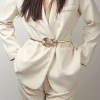 Women's Retro Formal Simple Style Alloy Alloy Chain Belts main image 1