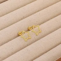 1 Pair Pentagram Round Heart Shape Simple Style 304 Stainless Steel 18K Gold Plated Ear Studs sku image 16