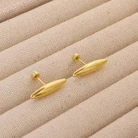 1 Pair Pentagram Round Heart Shape Simple Style 304 Stainless Steel 18K Gold Plated Ear Studs sku image 20