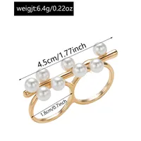 Classical Vintage Style Lady Alloy Hollow Out Women's Rings main image 2
