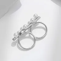 Classical Vintage Style Lady Alloy Hollow Out Women's Rings main image 9