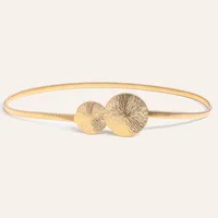 Women's Retro Formal Simple Style Alloy Alloy Chain Belts sku image 1
