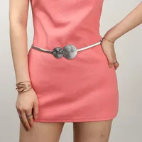 Women's Retro Formal Simple Style Alloy Alloy Chain Belts main image 3