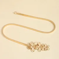 Women's Elegant Retro Vintage Style Alloy Alloy Buckle Chain Belts main image 4