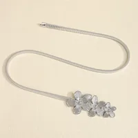 Mujeres Elegante Retro Estilo Vintage Aleación Aleación Hebilla Cinturones De Cadena main image 8