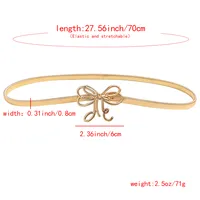 Women's Elegant Basic Vintage Style Alloy Zinc Alloy Alloy Zinc Alloy Chain Belts main image 2