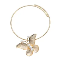 Butterfly Glam Vintage Style Lady Alloy Choker Wholesale main image 5