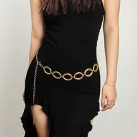 Femmes Élégant De Base Style Vintage Alliage Alliage Chaîne Chaîne Ceintures main image 1