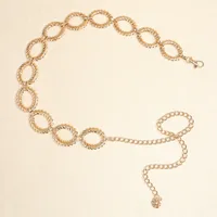 Mujeres Elegante Básico Estilo Vintage Aleación Aleación Cadena Cinturones De Cadena main image 4