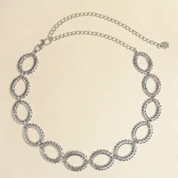 Women's Elegant Basic Vintage Style Alloy Alloy Chain Chain Belts sku image 2
