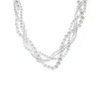 Round Luxurious Lady Shiny Beaded Necklace Wholesale main image 6