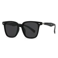 Square Personality Punk Street Geometric Ac Gradient Tinted Lenses Full Frame Women's Sunglasses sku image 2
