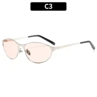 Square Casual Street Geometric Ac Gradient Tinted Lenses Full Frame Women's Sunglasses sku image 3
