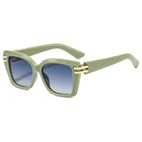 Special-Shaped Mirror Casual Street Geometric Ac Full Frame Women's Sunglasses main image 5