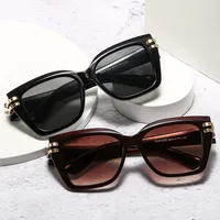 Special-Shaped Mirror Casual Street Geometric Ac Full Frame Women's Sunglasses main image 1