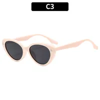 Special-Shaped Mirror Casual Street Geometric Ac Gradient Tinted Lenses Full Frame Women's Sunglasses sku image 3