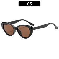 Special-Shaped Mirror Casual Street Geometric Ac Gradient Tinted Lenses Full Frame Women's Sunglasses sku image 5