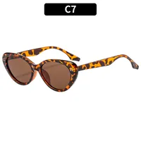 Special-Shaped Mirror Casual Street Geometric Ac Gradient Tinted Lenses Full Frame Women's Sunglasses sku image 7