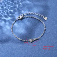Eiffel Tower Dolphin Lightning Cute Bohemian Simple Style 201 Stainless Steel Bracelets In Bulk main image 7