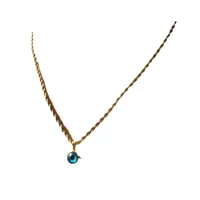 Devil's Eye Classic Style Alloy Titanium Steel Pendant Necklace Wholesale main image 2